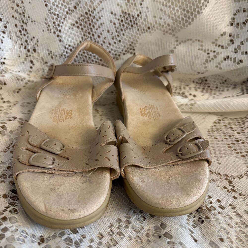 SAS Duo Women's US 9.5 N Tripad Quarter Strap Comfort Sole Sandals
